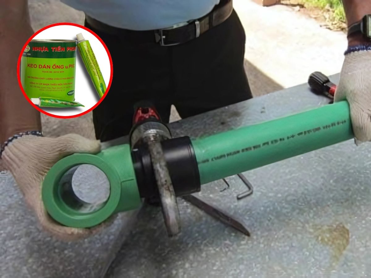 nối ống PPR bằng keo