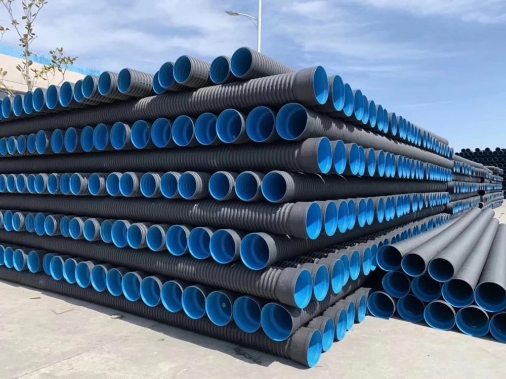 ống gân sóng 2 lớp