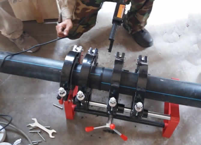 Chia sẻ cách hàn nhiệt đối đầu ống nhựa HDPE Tiền Phong