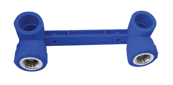 Nối góc 90 độ ren trong kép PP-R UV